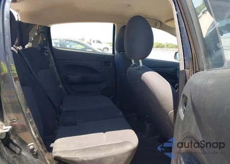 2018 Mitsubishi Mirage Es from USA, damaged, VIN ML32A3HJ9JH013582